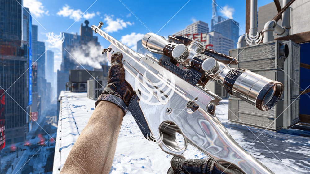 KG7 Vulcan with Platinum camo — Modern Warfare 4 YouTube thumbnail