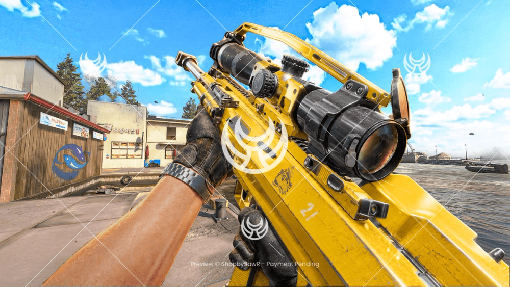 Signal 50 with Yellow camo — Modern Warfare 4 YouTube thumbnail