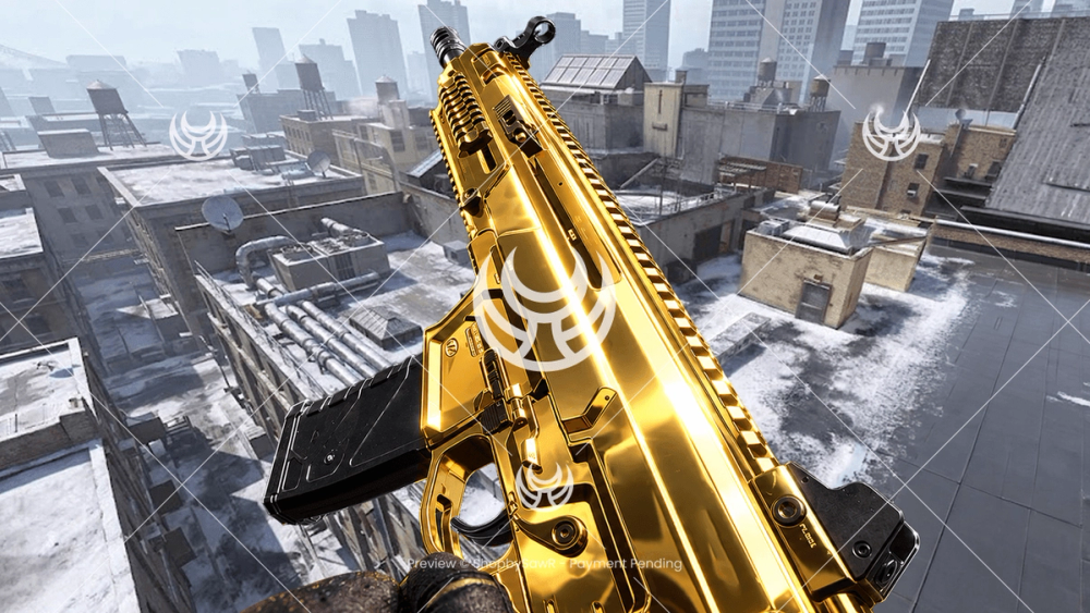 Axion with Gold camo — Modern Warfare 4 YouTube thumbnail