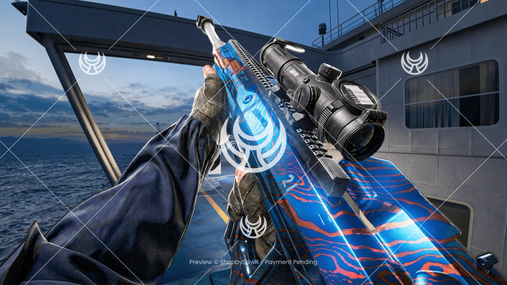 Signal 50 with Damascus camo — Modern Warfare 4 YouTube thumbnail