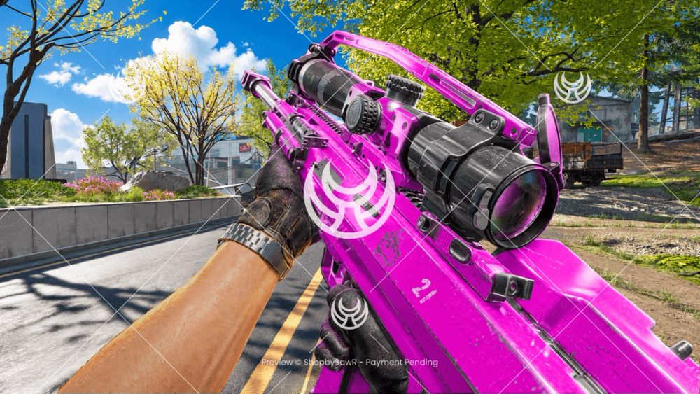 Signal 50 with Pink camo — Modern Warfare 4 YouTube thumbnail