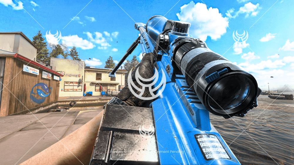 Astaroth .57 with Blue camo — Modern Warfare 4 YouTube thumbnail