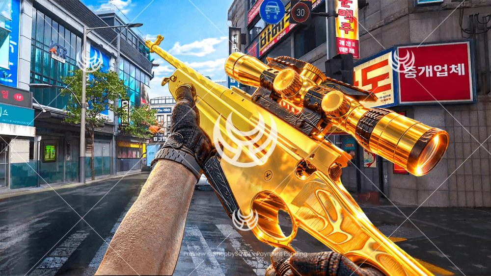 KG7 Vulcan with Gold camo — Modern Warfare 4 YouTube thumbnail