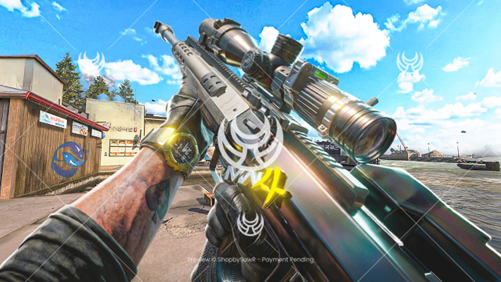 Signal 50 with Default camo — Modern Warfare 4 YouTube thumbnail