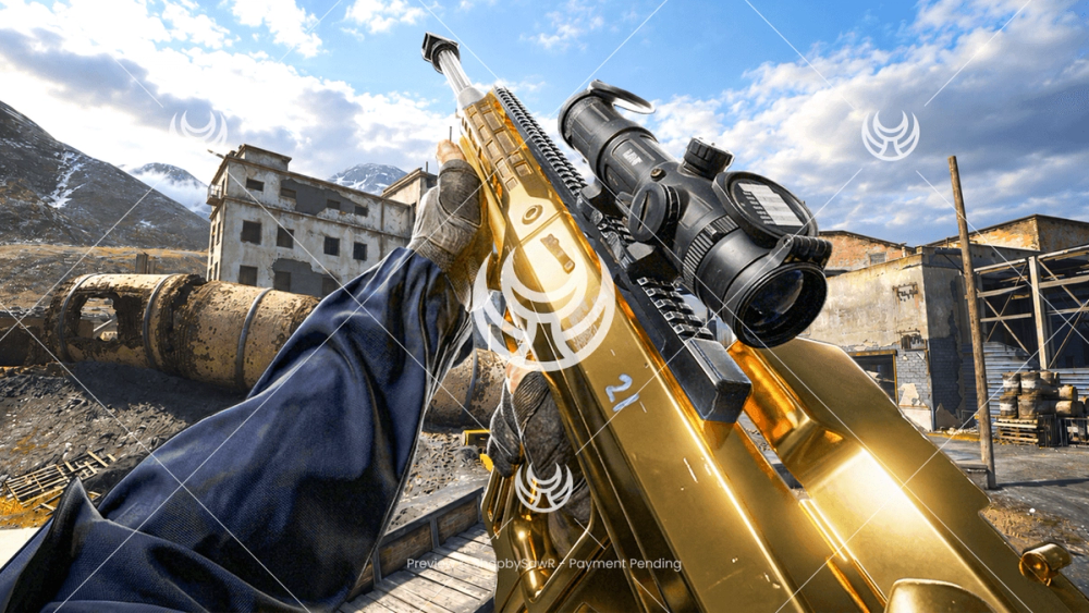 Signal 50 with Gold camo — Modern Warfare 4 YouTube thumbnail