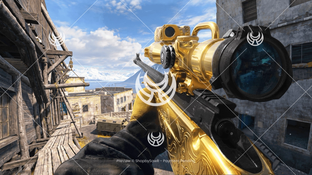 KG7 Vulcan with Gold camo — Modern Warfare 4 YouTube thumbnail