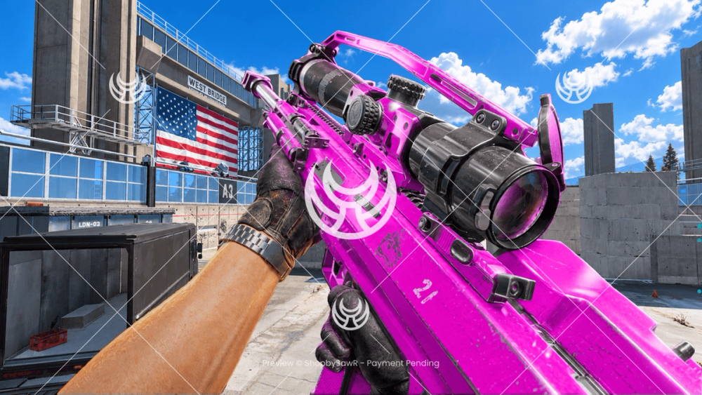 Signal 50 with Pink camo — Modern Warfare 4 YouTube thumbnail