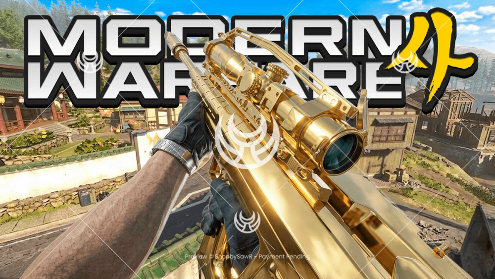 Signal 50 with Gold camo — Modern Warfare 4 YouTube thumbnail