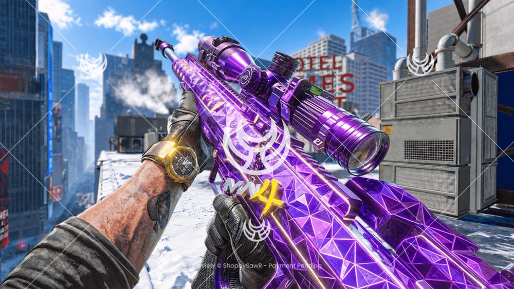 Signal 50 with Polyatomic camo — Modern Warfare 4 YouTube thumbnail