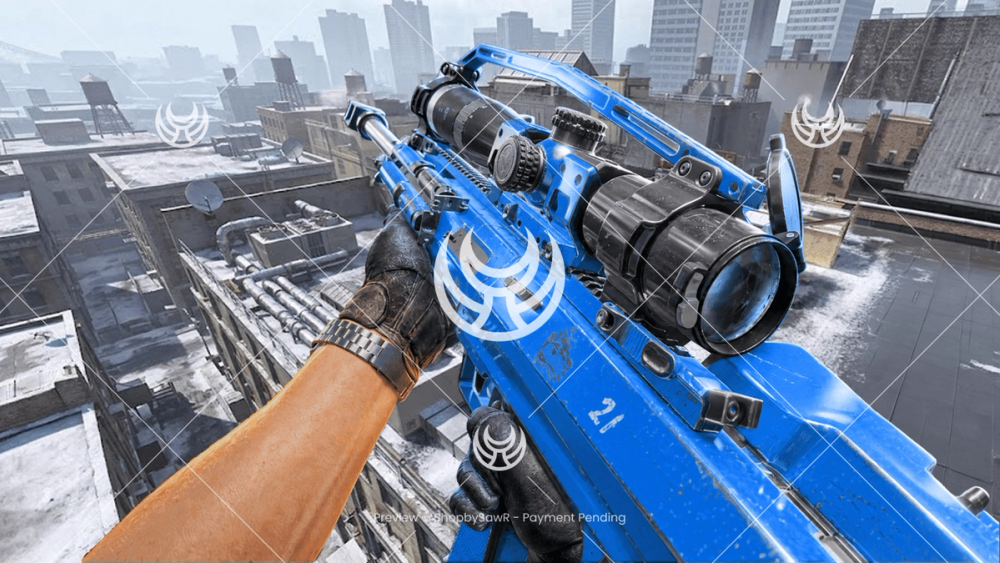 Signal 50 with Blue camo — Modern Warfare 4 YouTube thumbnail