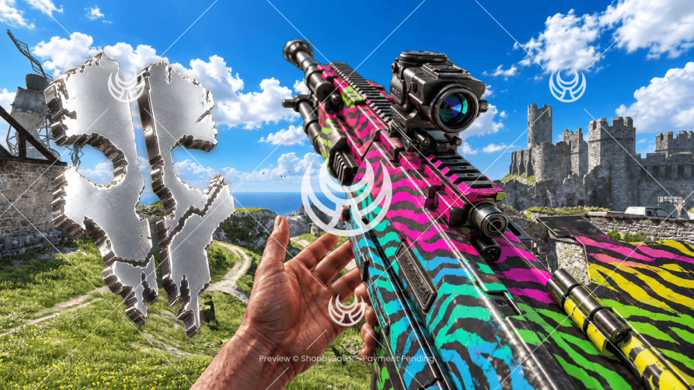 Lynx with Spectrum camo — Ghosts YouTube thumbnail
