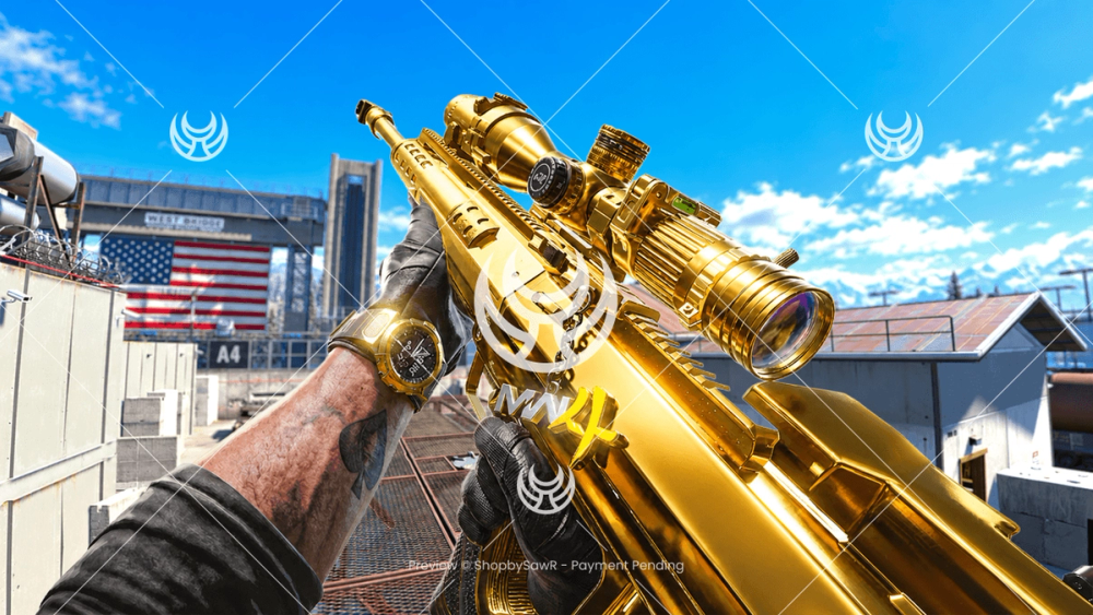 Signal 50 with Gold camo — Modern Warfare 4 YouTube thumbnail