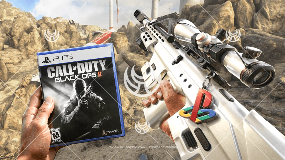 DSR50 with White camo — Black Ops II YouTube thumbnail