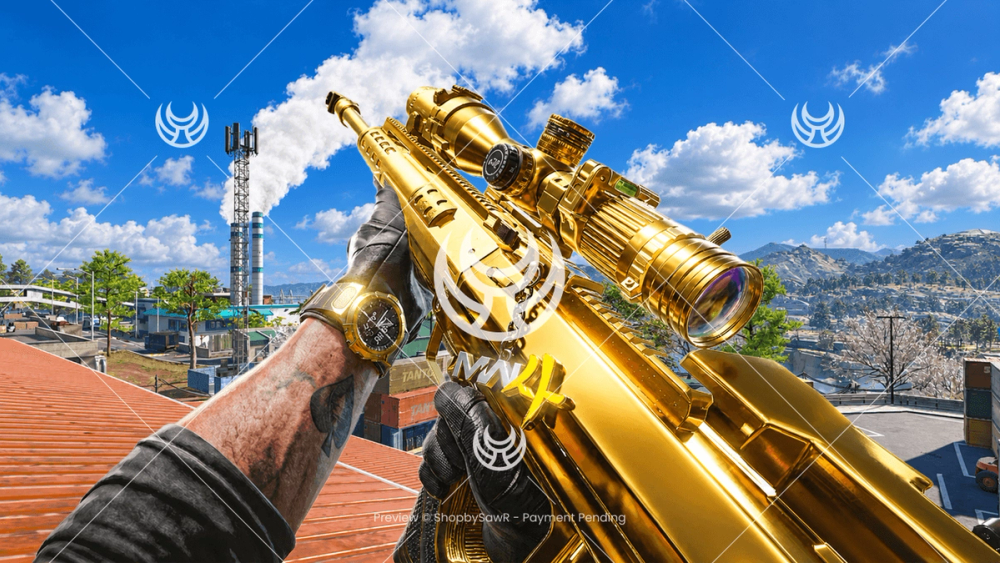 Signal 50 with Gold camo — Modern Warfare 4 YouTube thumbnail