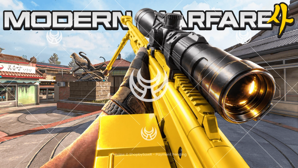 Astaroth .57 with Yellow camo — Modern Warfare 4 YouTube thumbnail