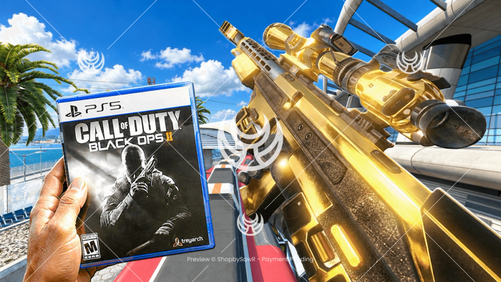 DSR50 with Gold camo — Black Ops II YouTube thumbnail