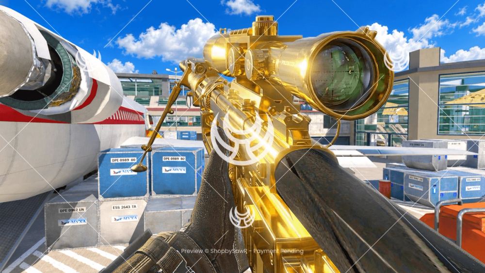 Intervention with Gold camo — Modern Warfare 2 YouTube thumbnail
