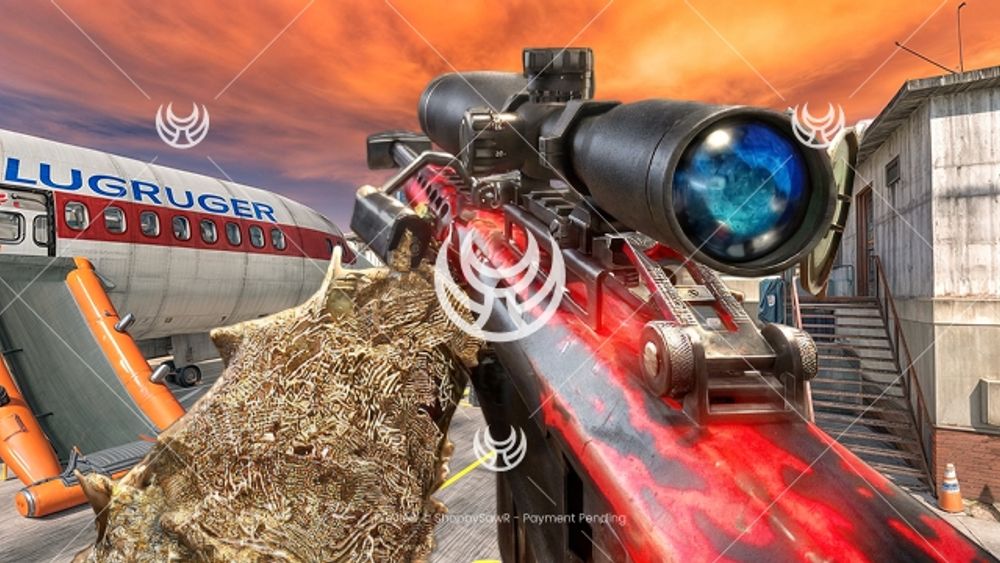 Barrett 50cal with Red Tiger camo — Modern Warfare 2 YouTube thumbnail