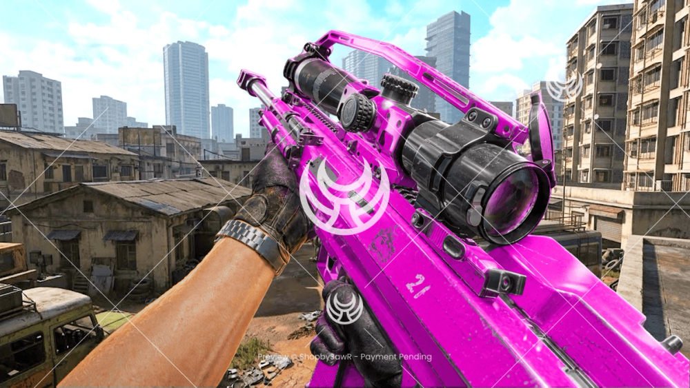 Signal 50 with Pink camo — Modern Warfare 4 YouTube thumbnail