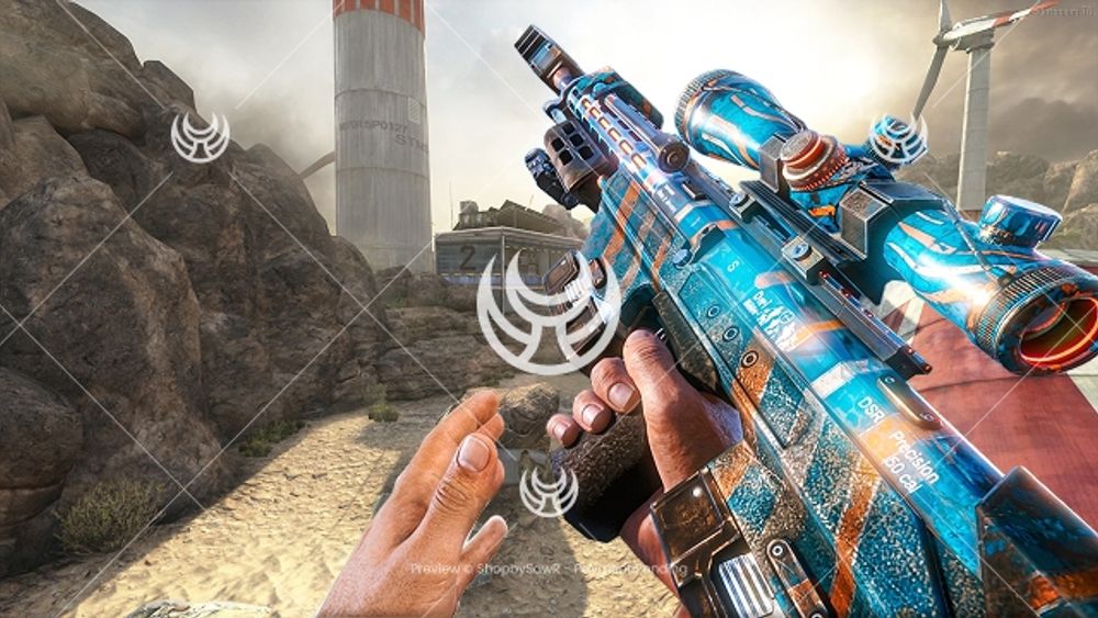 DSR50 with Aqua camo — Black Ops II YouTube thumbnail