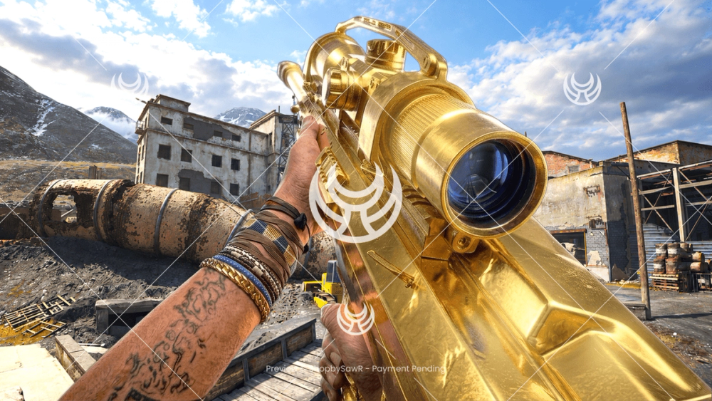 Signal 50 with Gold camo — Modern Warfare 4 YouTube thumbnail