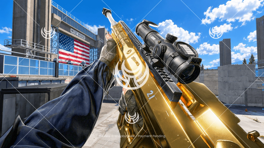 Signal 50 with Gold camo — Modern Warfare 4 YouTube thumbnail