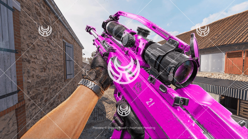 Signal 50 with Pink camo — Modern Warfare 4 YouTube thumbnail