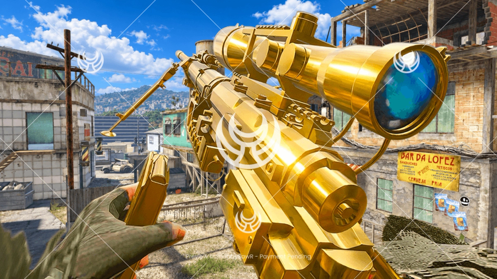 Intervention with Gold camo — Modern Warfare 2 YouTube thumbnail