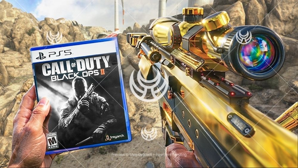 DSR50 with Gold camo — Black Ops II YouTube thumbnail