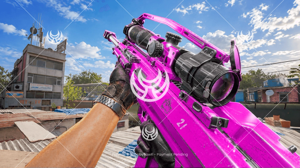 Signal 50 with Pink camo — Modern Warfare 4 YouTube thumbnail