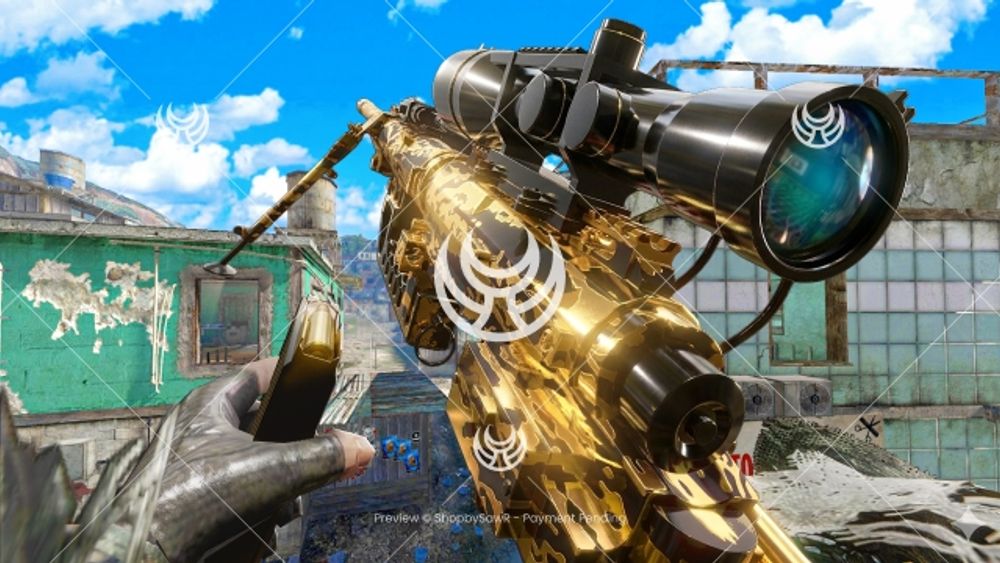Intervention with Gold camo — Modern Warfare 2 YouTube thumbnail