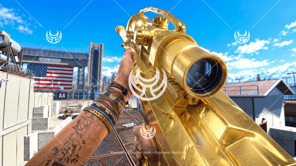 Signal 50 with Gold camo — Modern Warfare 4 YouTube thumbnail