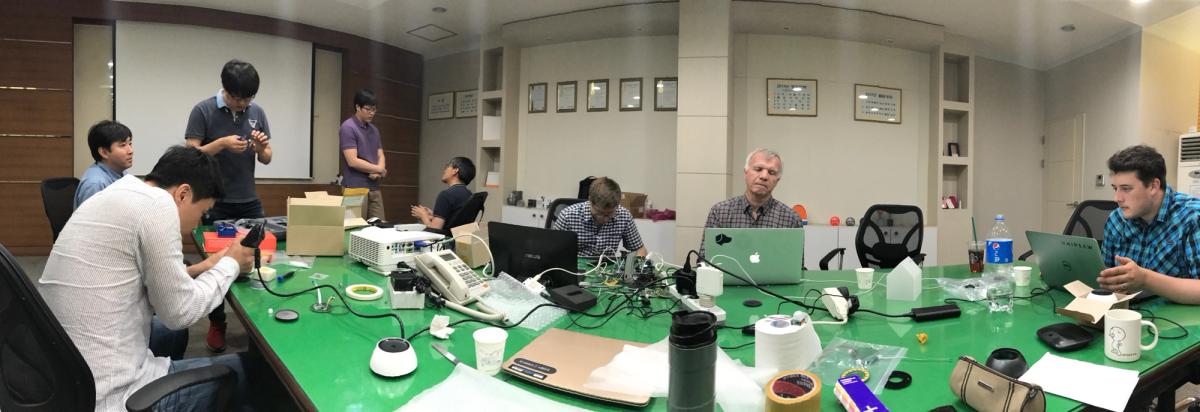 Tim Gill and his team at startup Josh.ai