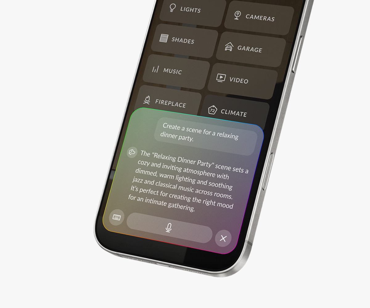 Josh.ai AI Scene Creation for a smart home