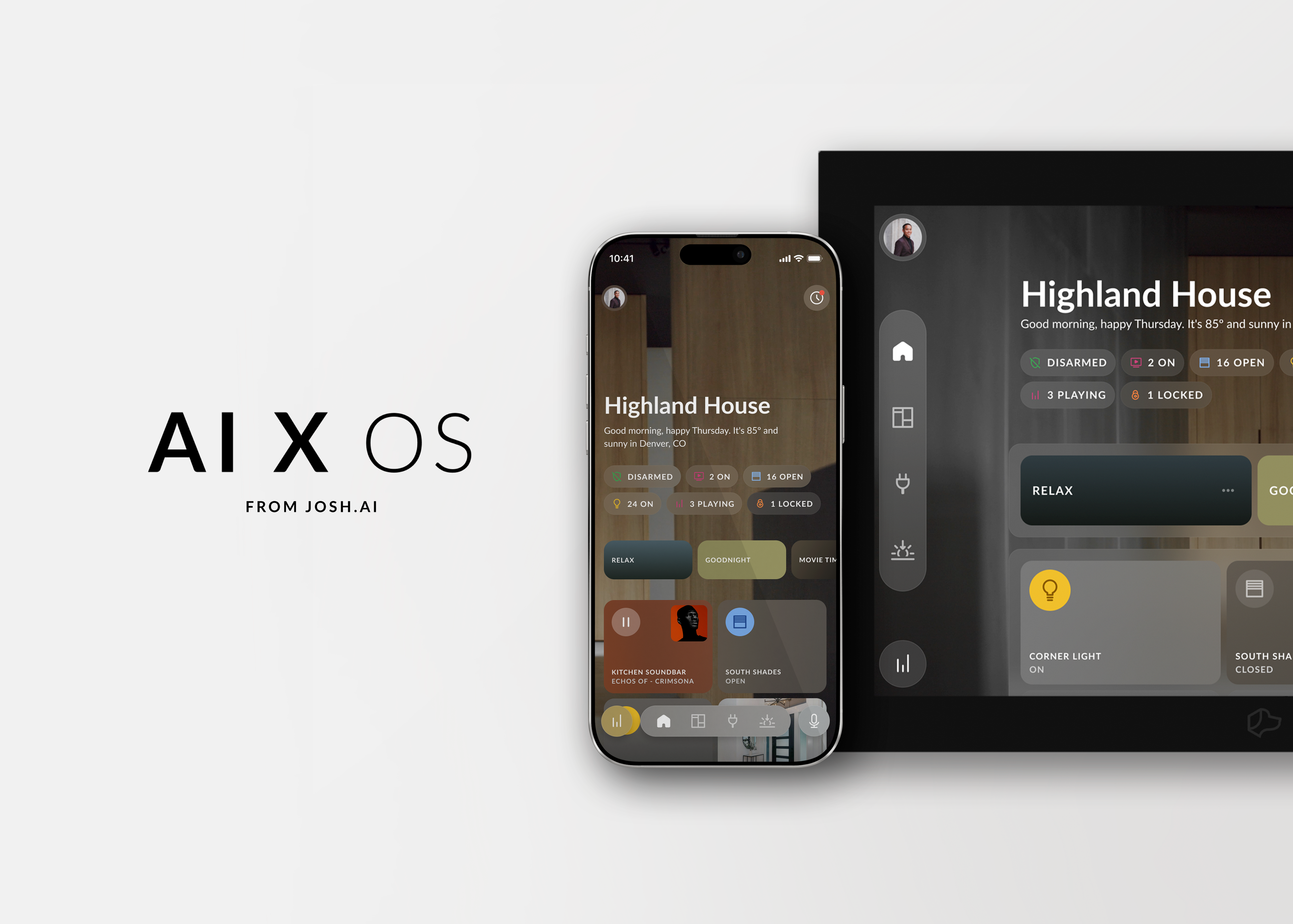 Josh.ai Launches AI X OS - A Reimagined Home Control Experience