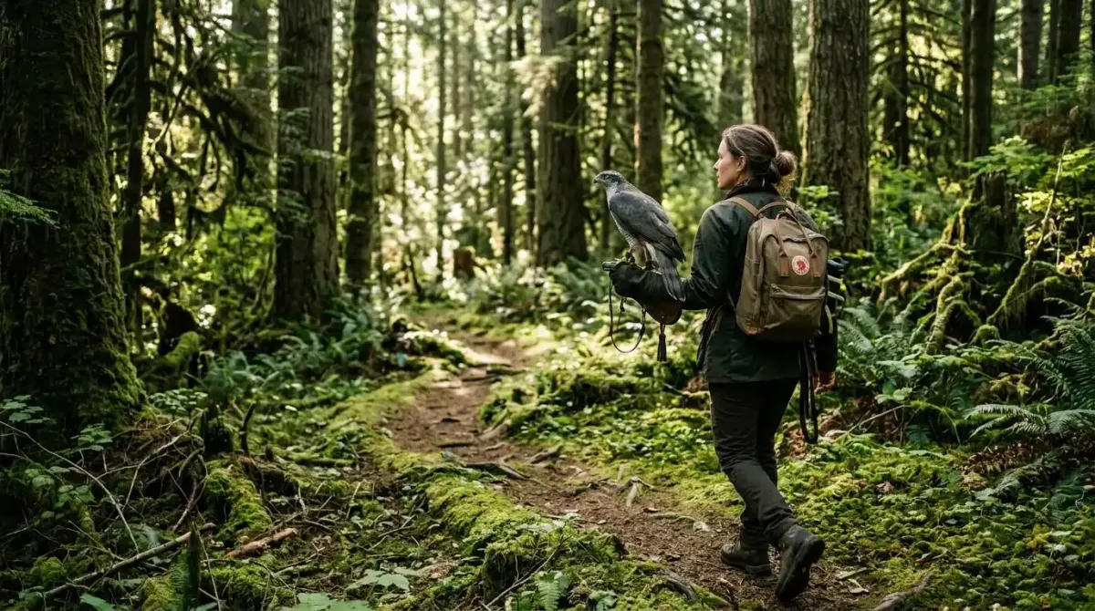 A private castle falconry experience in the historic woodlands of an elite Irish property.
