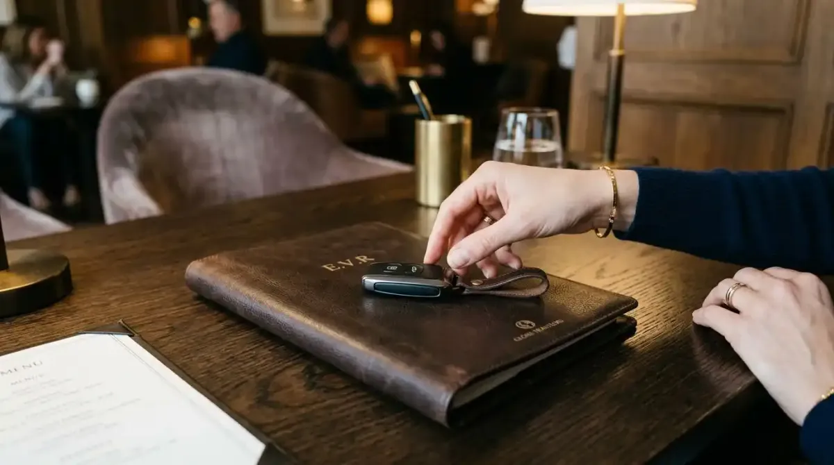 A personalized, stress-free travel portfolio and premium car keys arranged by a luxury concierge service.