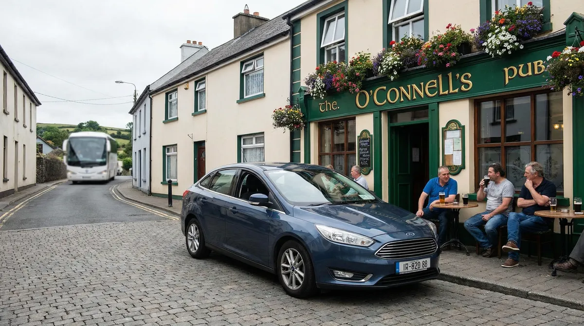 Authentic local Irish pub in a charming village, a contrast to typical tourist traps