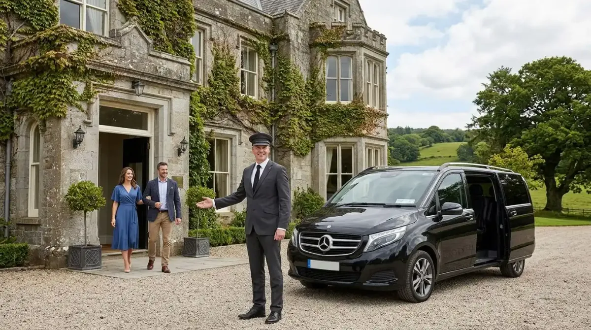 Premium private chauffeur service in Ireland with Celtic Vacations.