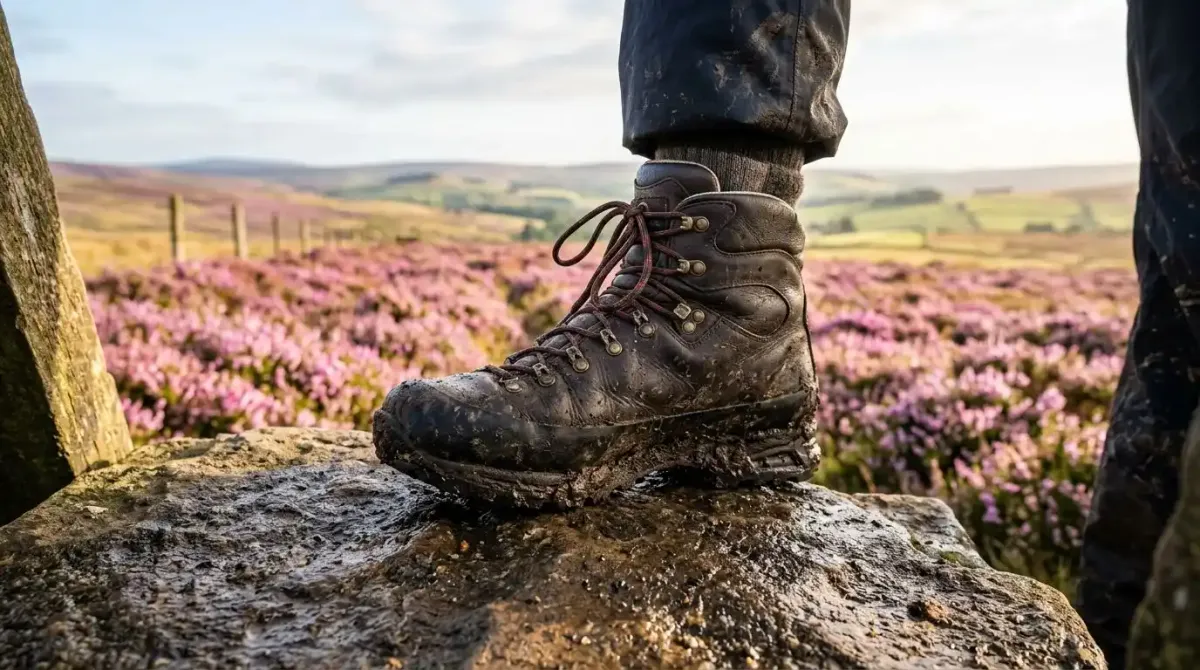 High-performance waterproof hiking boots providing absolute stability on the untamed trails of the west coast.