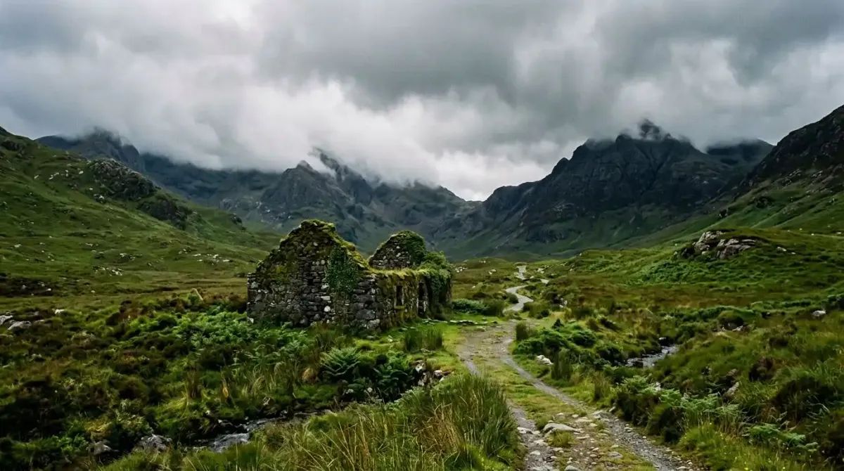 A hidden historical ruin in Ireland visited on a private tour.