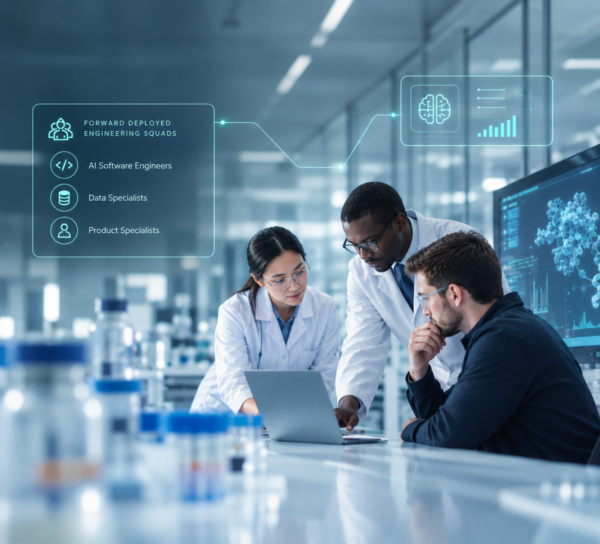 Accelerating Pfizer's AI initiatives with embedded engineering squads