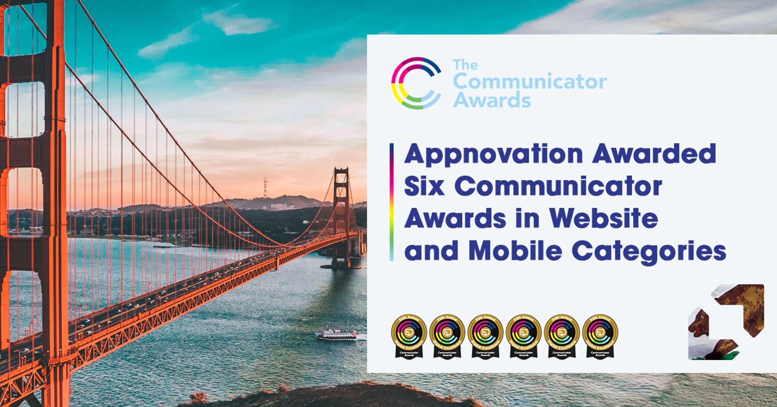 Appnovation Awarded Multiple Communicator Awards in Website and Mobile Categories