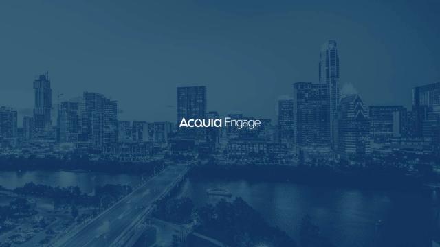 Acquia Engage Wrap-Up & Your Digital Strategy Roadmap for 2019