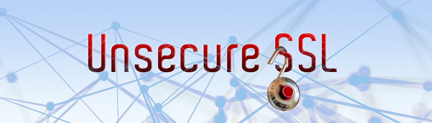 Unsecure SSL