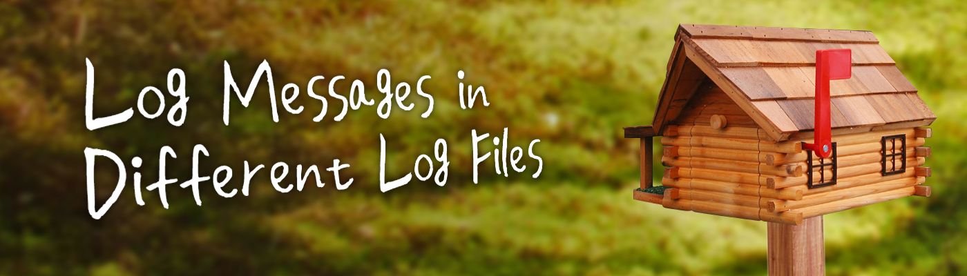 Log Messages in Different Log Files
