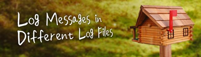 Log Messages in Different Log Files