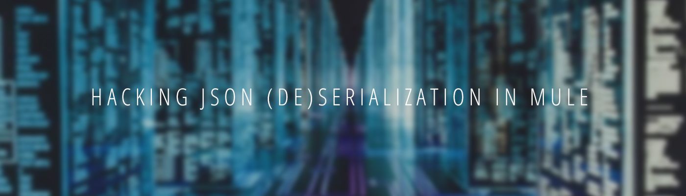 Hacking JSON (de)serialization in Mule