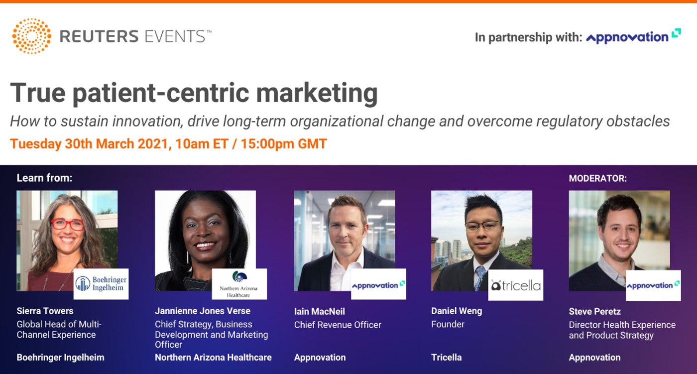 Reuters Pharma Webinar: How to Practice Patient Centricity