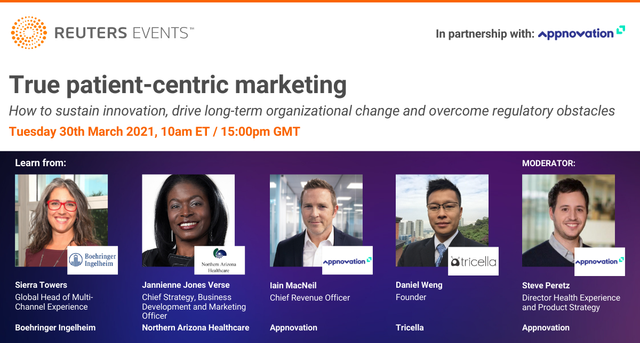 Reuters Pharma Webinar: How to Practice Patient Centricity